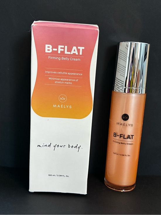 b flat Other - MAELYS B-FLAT Firming Belly Cream $53 MSRP Full Size 3.4oz / 100 ml NIB Exp ‘23